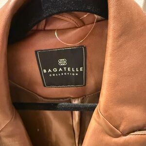 Bagatelle Women's Brown Leather Jacket